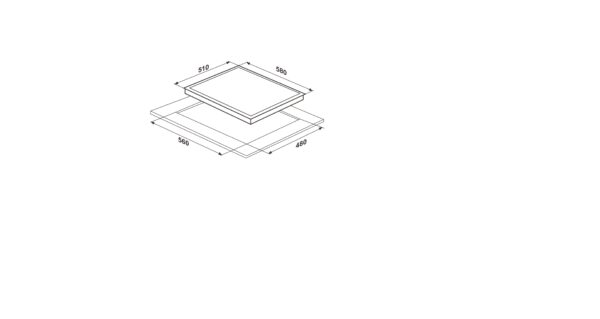 Варильна поверхня Interline TH 6316 BK - 6
