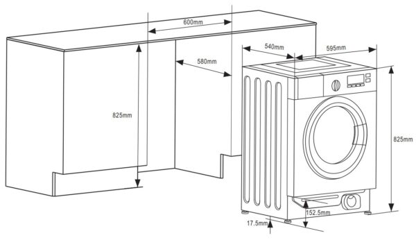 Пральна машина Interline WM 6120 - 17