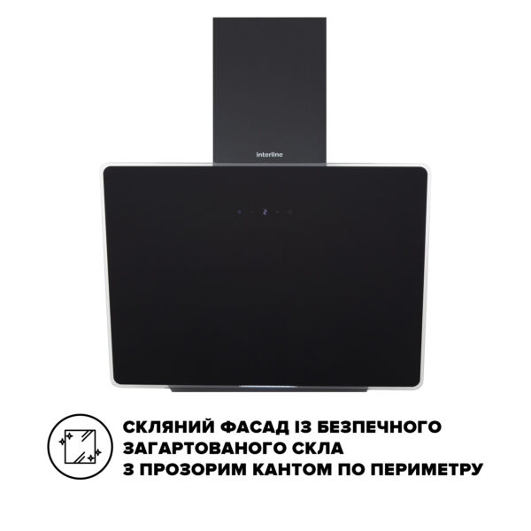 Витяжка Interline FLOW BL A/60/GL/M - 2
