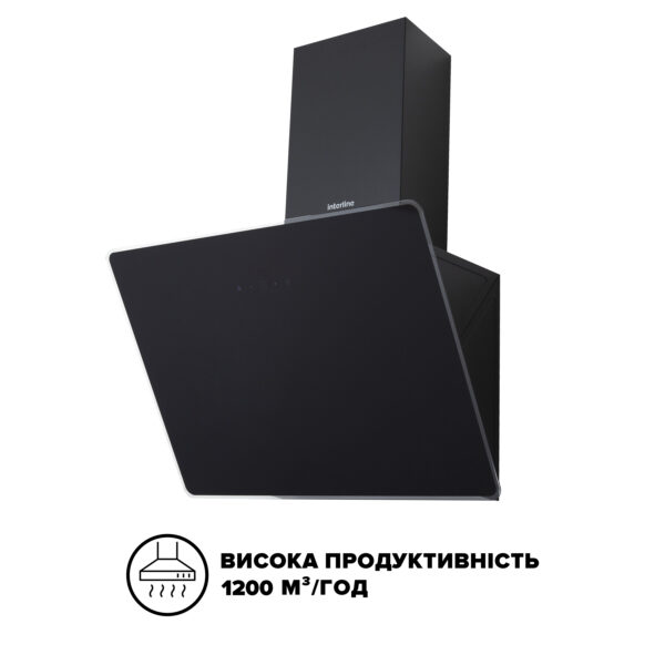 Витяжка Interline FLOW BL A/60/GL/M - 13