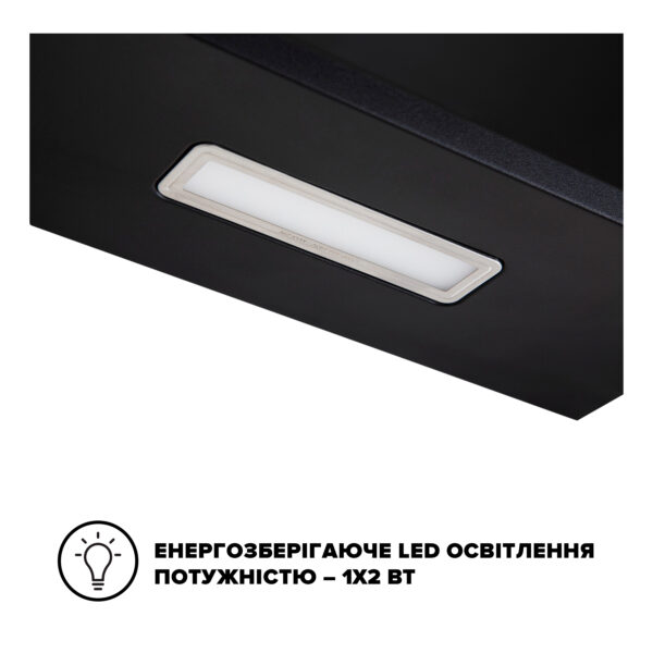 Витяжка Interline TEFFI BL A/60/GL/PB - 6