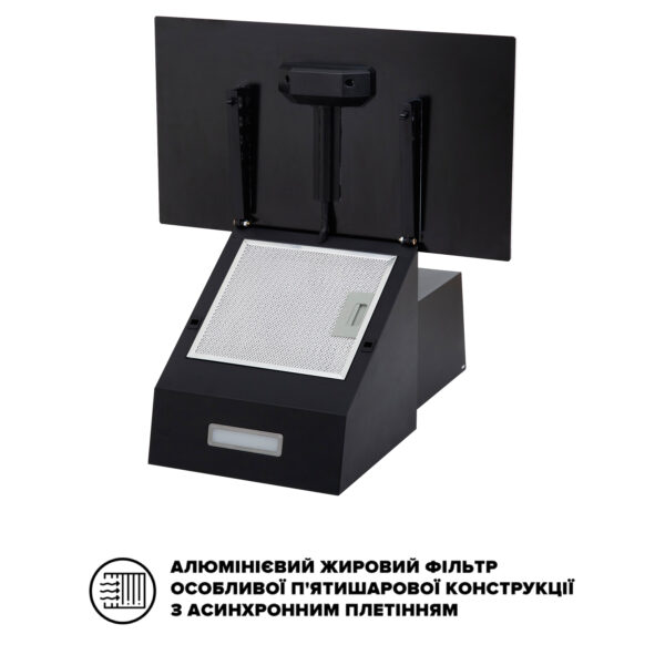 Витяжка Interline TEFFI BL A/60/GL/PB - 7