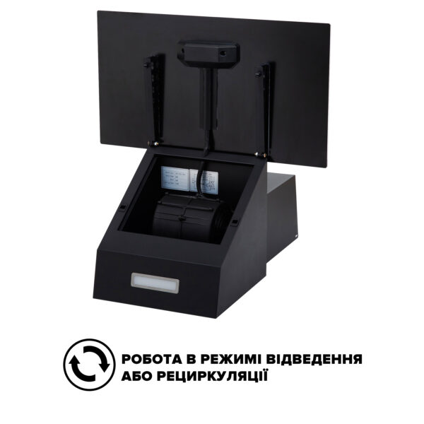 Витяжка Interline TEFFI BL A/60/GL/PB - 8