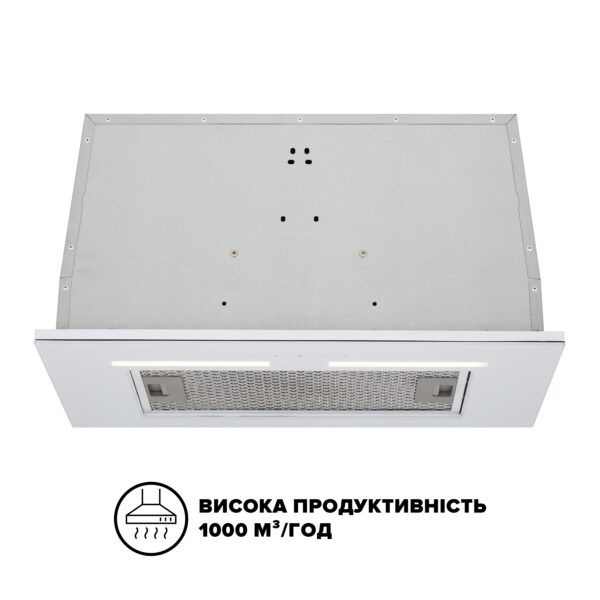 Витяжка Interline SWAY WH A/60 GL/S - 1