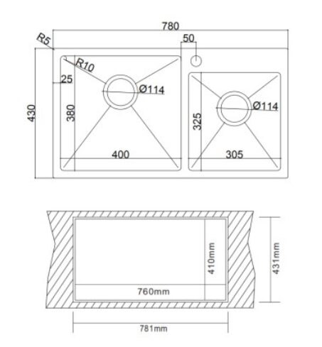 Мийка Interline SOHO  Sateen - 8