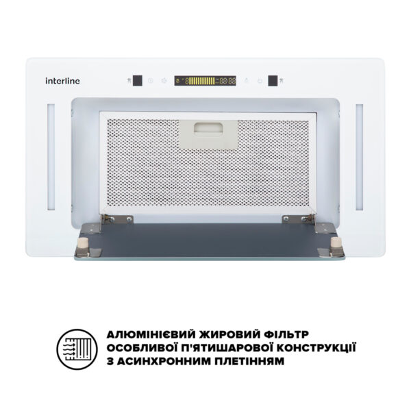 Витяжка Interline JOLLY WH A/60/GL/K - 4