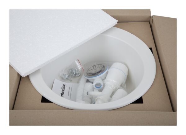 Мийка Interline RONDO new white - 6