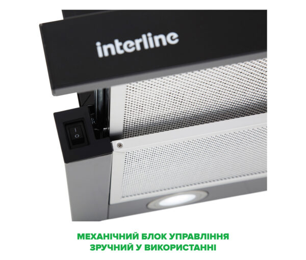 Витяжка Interline SHARK PLUS BL/S A/60 - 6