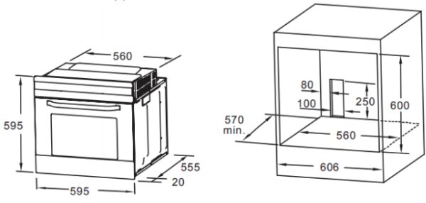 Духова шафа Interline KTS 680 ECH BB - 13