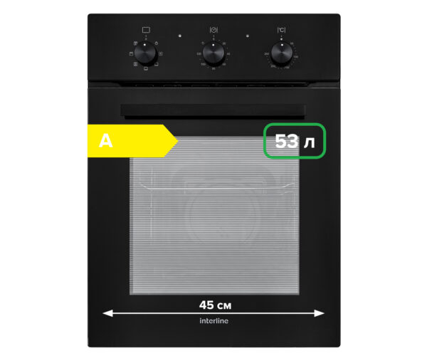 Духова шафа Interline OEG 170 MRN BB - 3