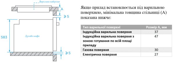 Духова шафа Interline OEG 543 ECC BA - 18