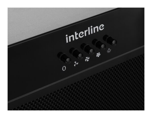 Витяжка Interline LINE S BL A/60 GL/PB - 7
