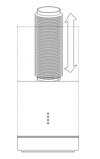 Витяжка Interline TUBE S BL A/60/T - 16