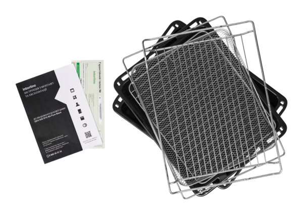 Духова шафа Interline OEG 935 STG BA Pure Black - 18