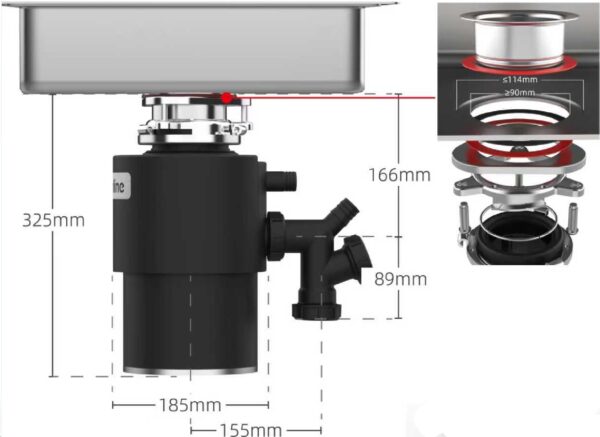 Подрібнювач Interline Model INT 90 - 13