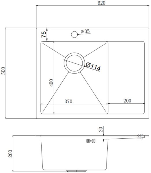Мийка Interline ELEGANT Polo Sateen - 2