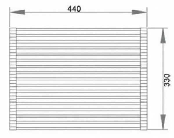 Аксесуар Interline Rollmat Black - 3