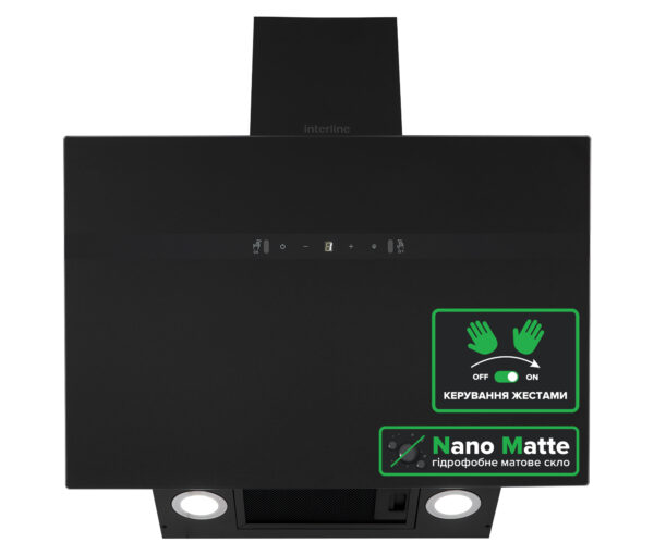 Витяжка Interline FLOW MATT BL A/60/GL/M - 2