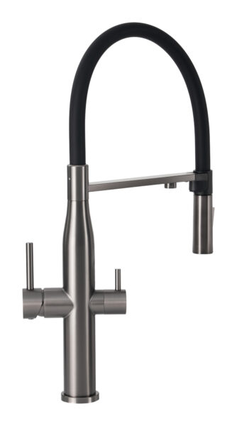 Змішувач Interline Lixio Neo MIX PVD Grafit - 4