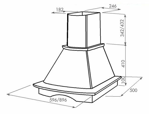 Витяжка Interline COUNTRY AV A/60 NEUTRAL - 4