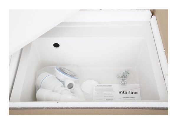 Мийка Interline BRUT MAXI white - 8