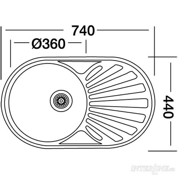 Мийка Interline ECD 165 - 2
