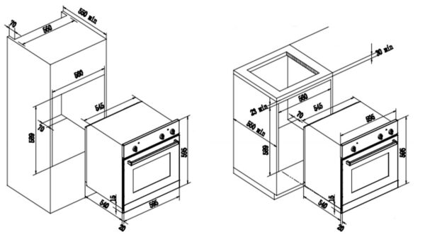 Духова шафа Interline HR 830 AV - 4