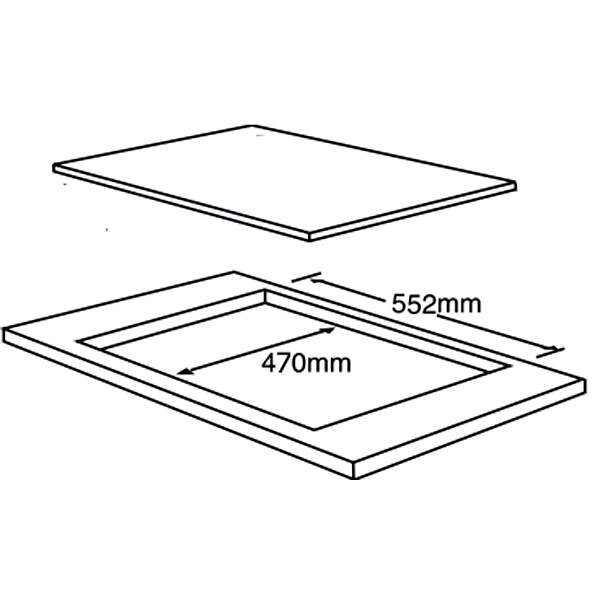 Варильна поверхня Interline PG 604 BK - 6