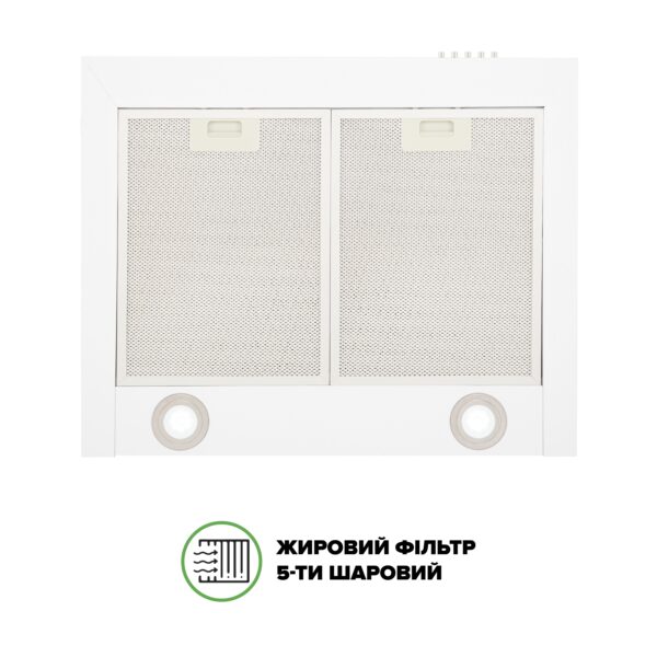 Витяжка Interline UNNA WH A/60 PB/2/T - 9